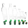 3oz 5oz 8.5oz 17oz 25.5oz 34oz Glass Olive Oil Bottle Set -Clear Oil Vinegar Bottle